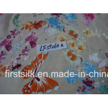 Blumendruck Silk Fabric